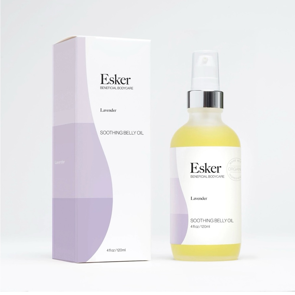 Esker Soothing Belly Oil 4oz
